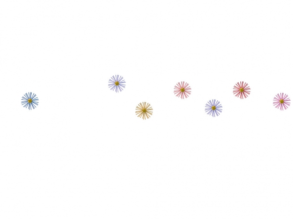 Creation of flowers: Step 4